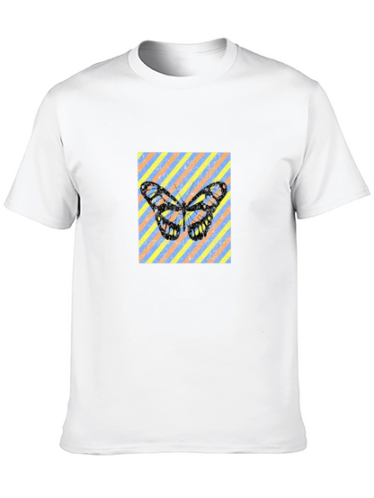 Butterfly Graphic Black Tee