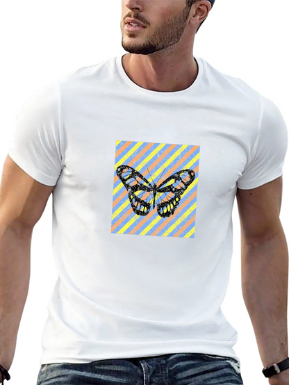 Butterfly Graphic Black Tee