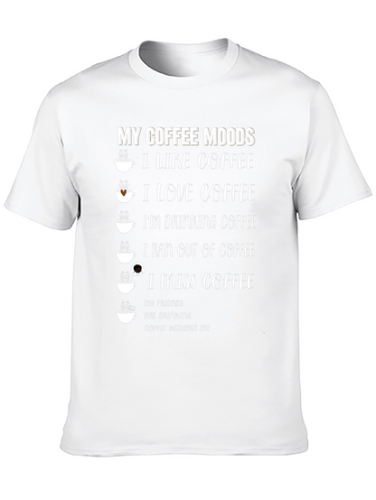 Coffee Moods Graphic T-Shirt