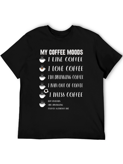 Coffee Moods Graphic T-Shirt