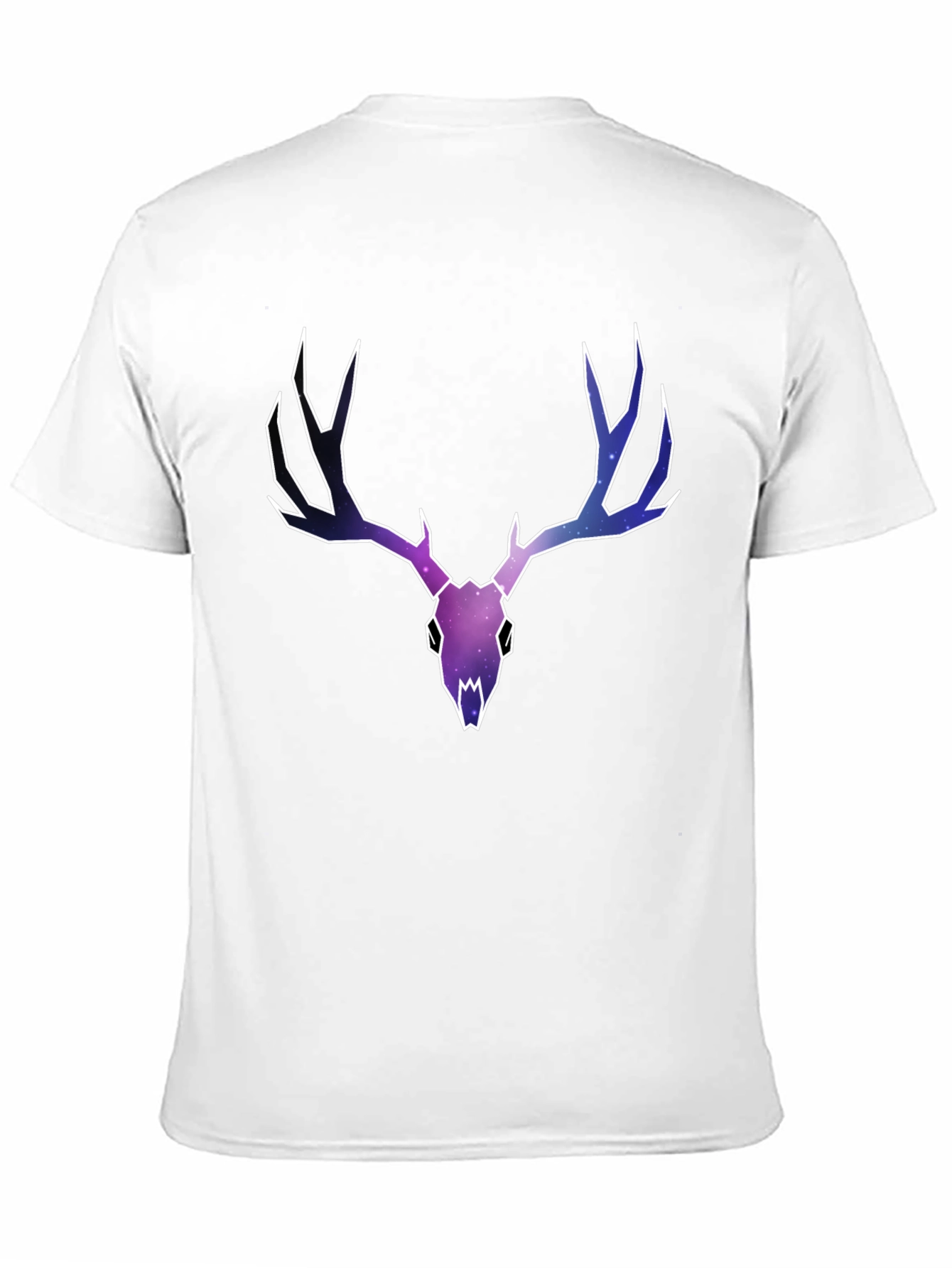 Cosmic Deer Skull Graphic Tee