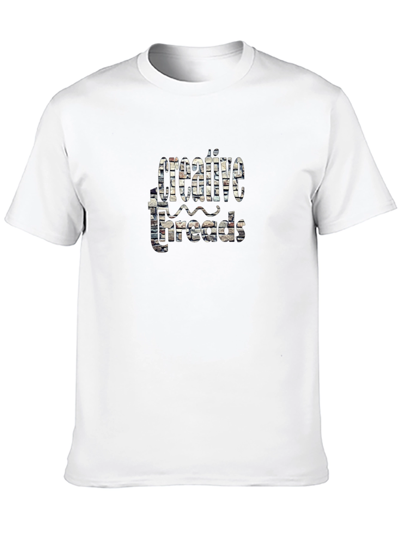 Creative Threads Graphic Black T-Shirt