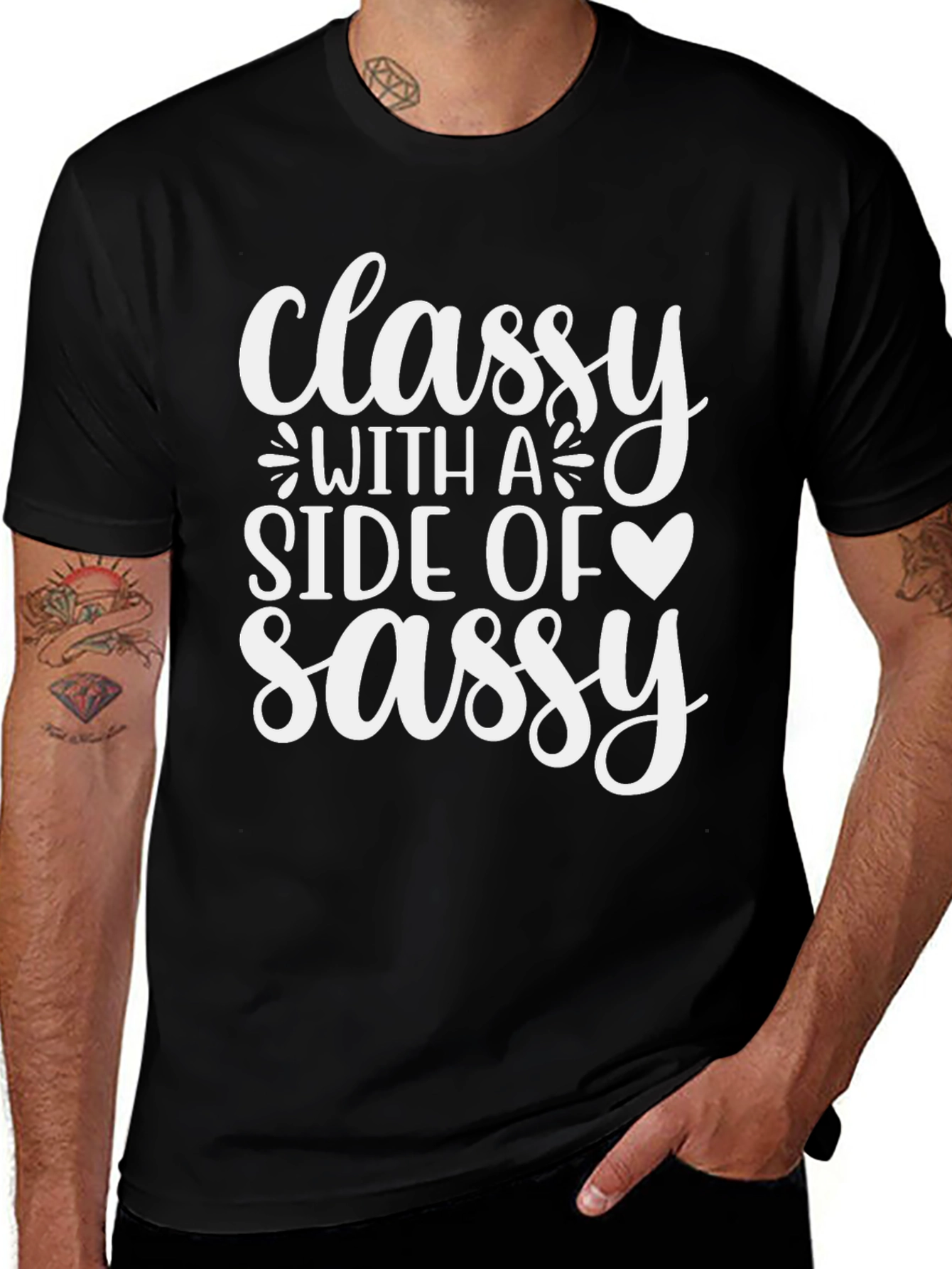 Classy With A Side Of Sassy Graphic Tee