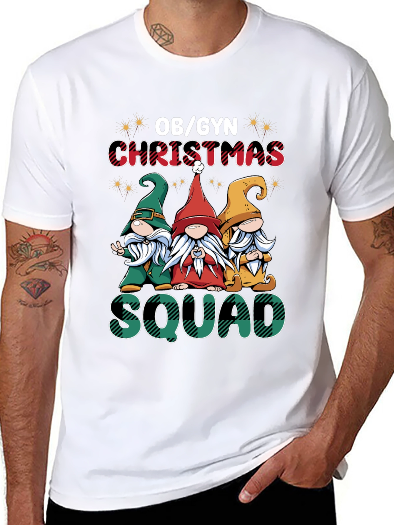 OB/GYN Christmas Squad T-Shirt