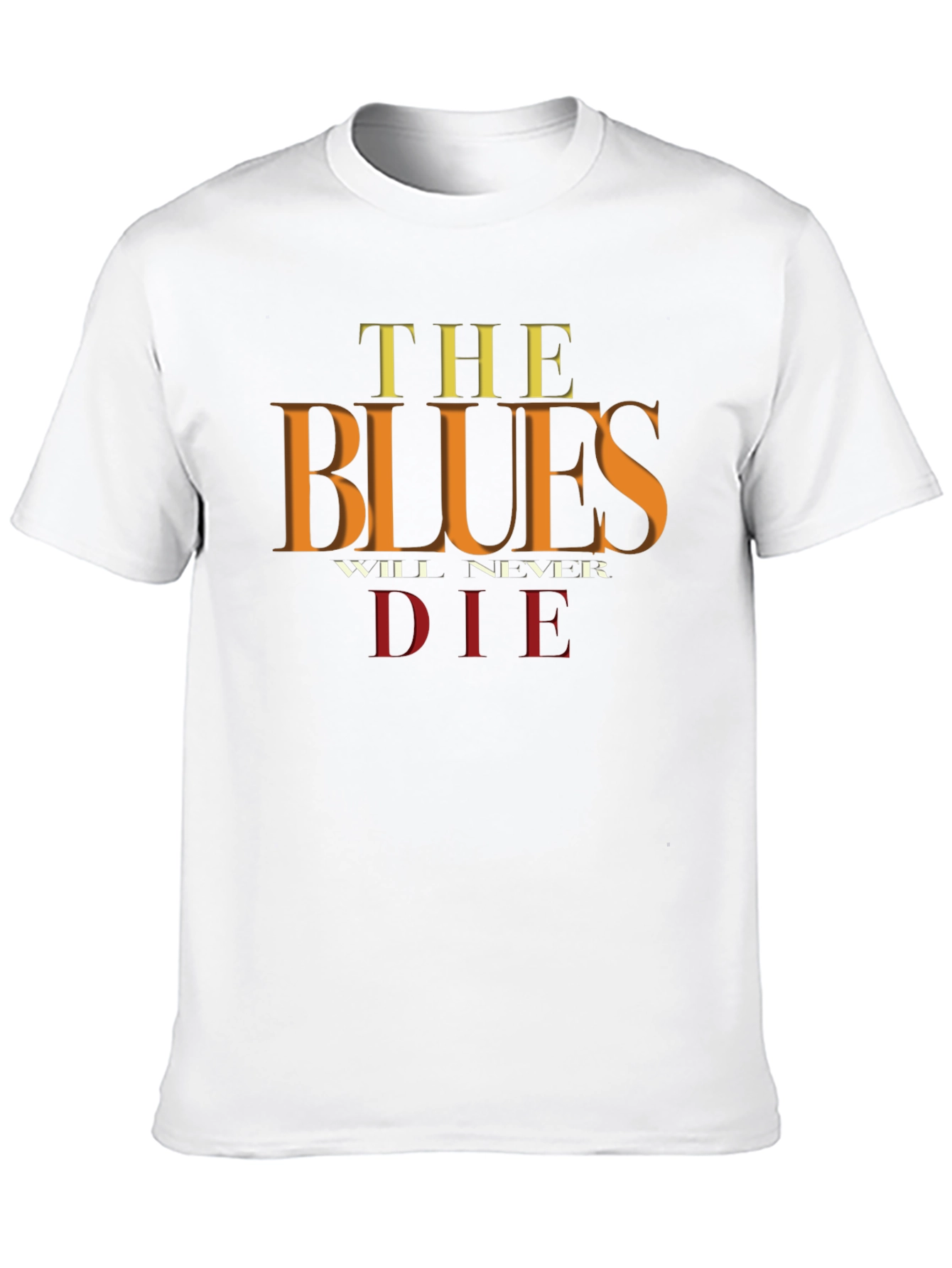 The Blues Will Never Die Graphic Tee