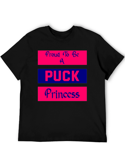 Proud Puck Princess Graphic Tee Shirt