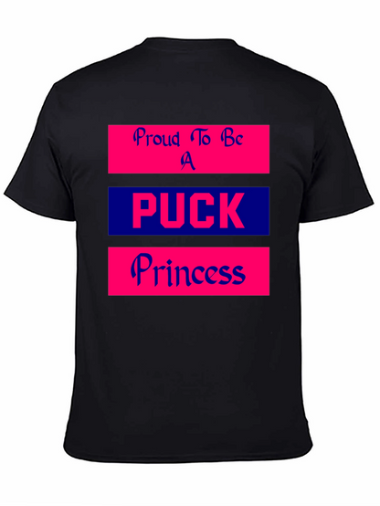 Proud Puck Princess Graphic Tee Shirt