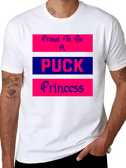 Proud Puck Princess Graphic Tee Shirt