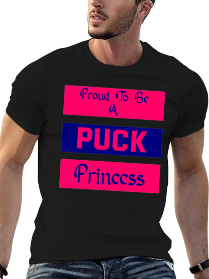 Proud Puck Princess Graphic Tee Shirt
