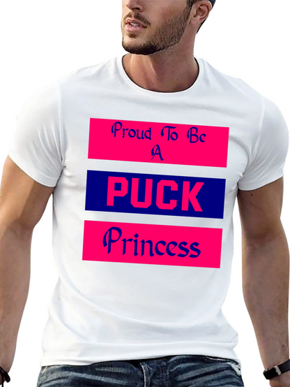 Proud Puck Princess Graphic Tee Shirt