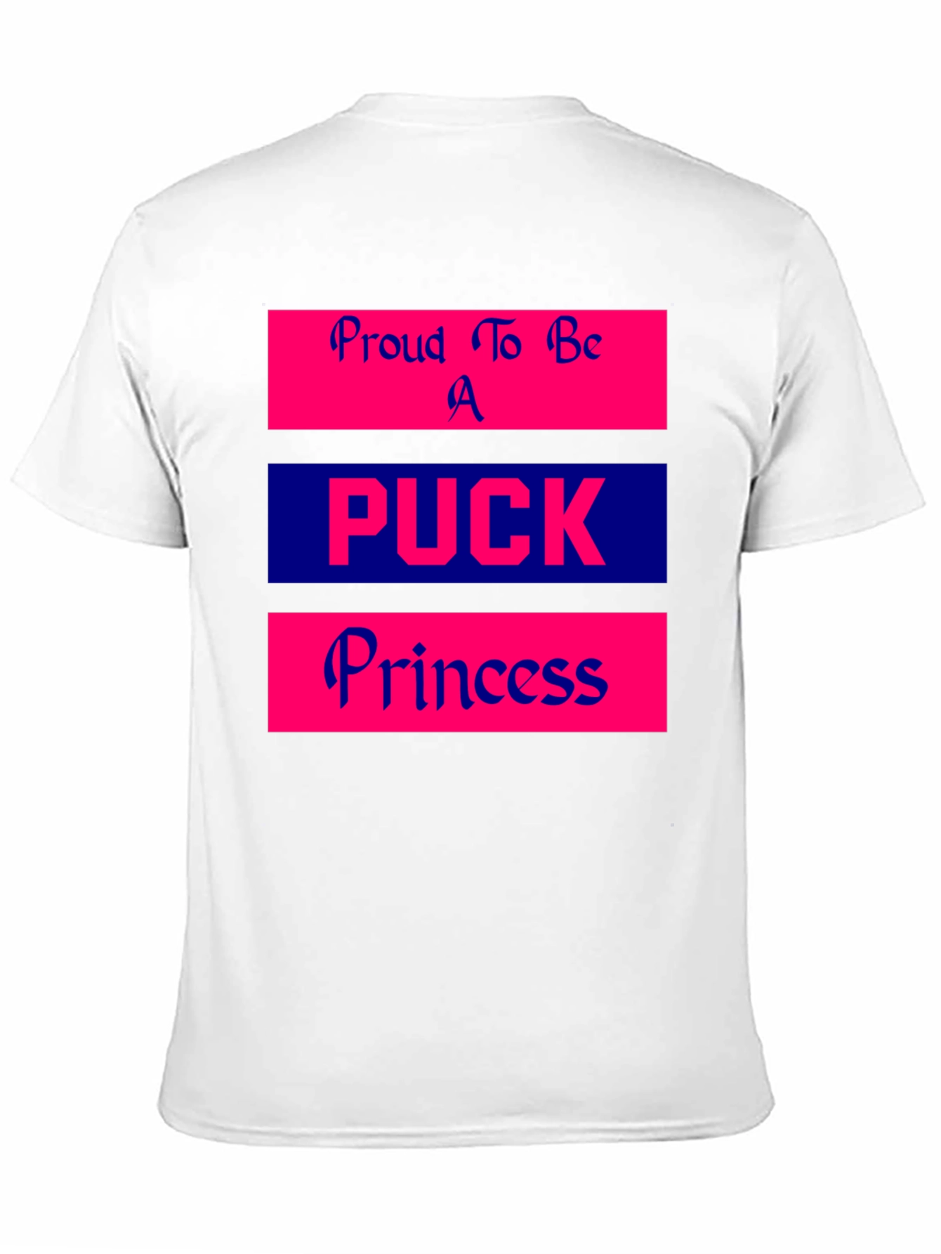 Proud Puck Princess Graphic Tee Shirt