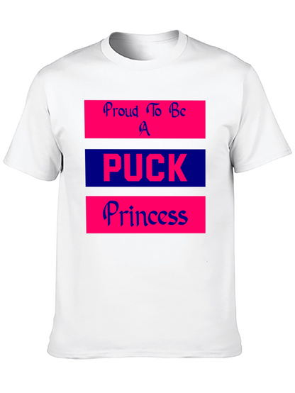 Proud Puck Princess Graphic Tee Shirt
