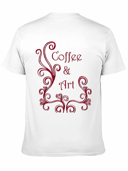 Coffee & Art Black T-Shirt