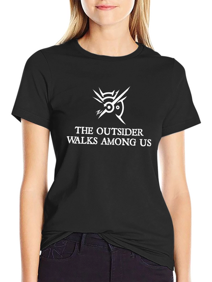 The Outsider Walks Among Us T-Shirt - Black