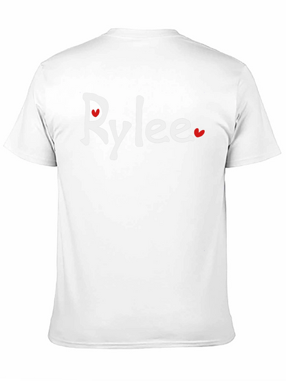 RyLee Heart Graphic T-Shirt - Cotton Blend Tee