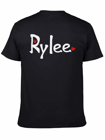 RyLee Heart Graphic T-Shirt - Cotton Blend Tee