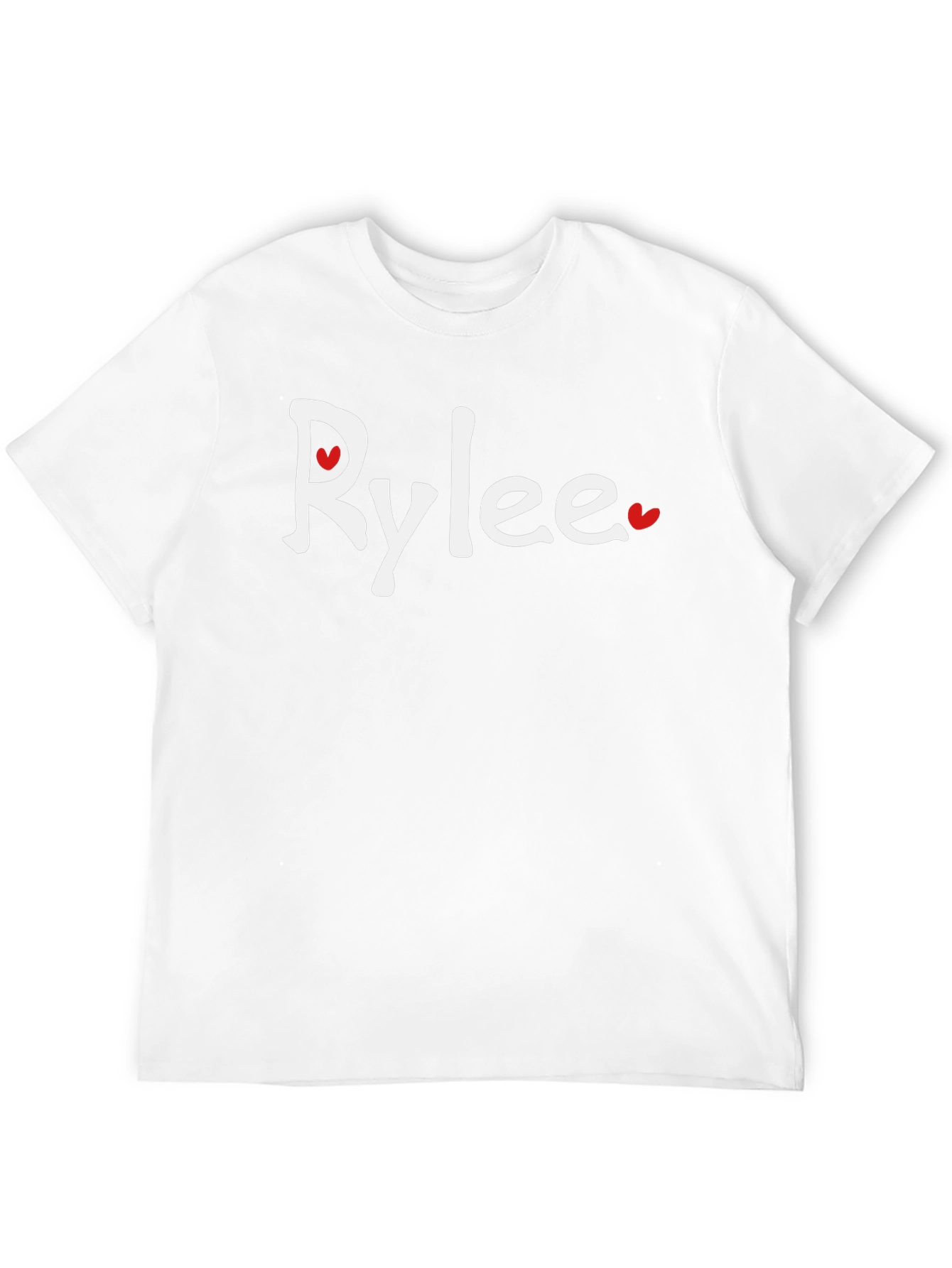 RyLee Heart Graphic T-Shirt - Cotton Blend Tee