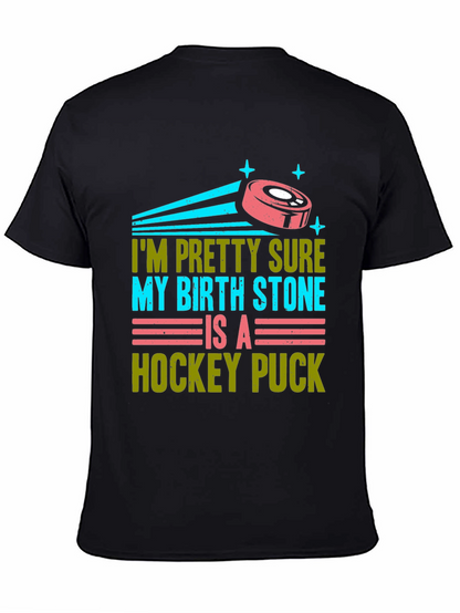 Funny Hockey Birthstone T-Shirt