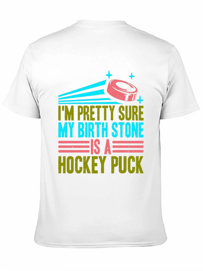 Funny Hockey Birthstone T-Shirt