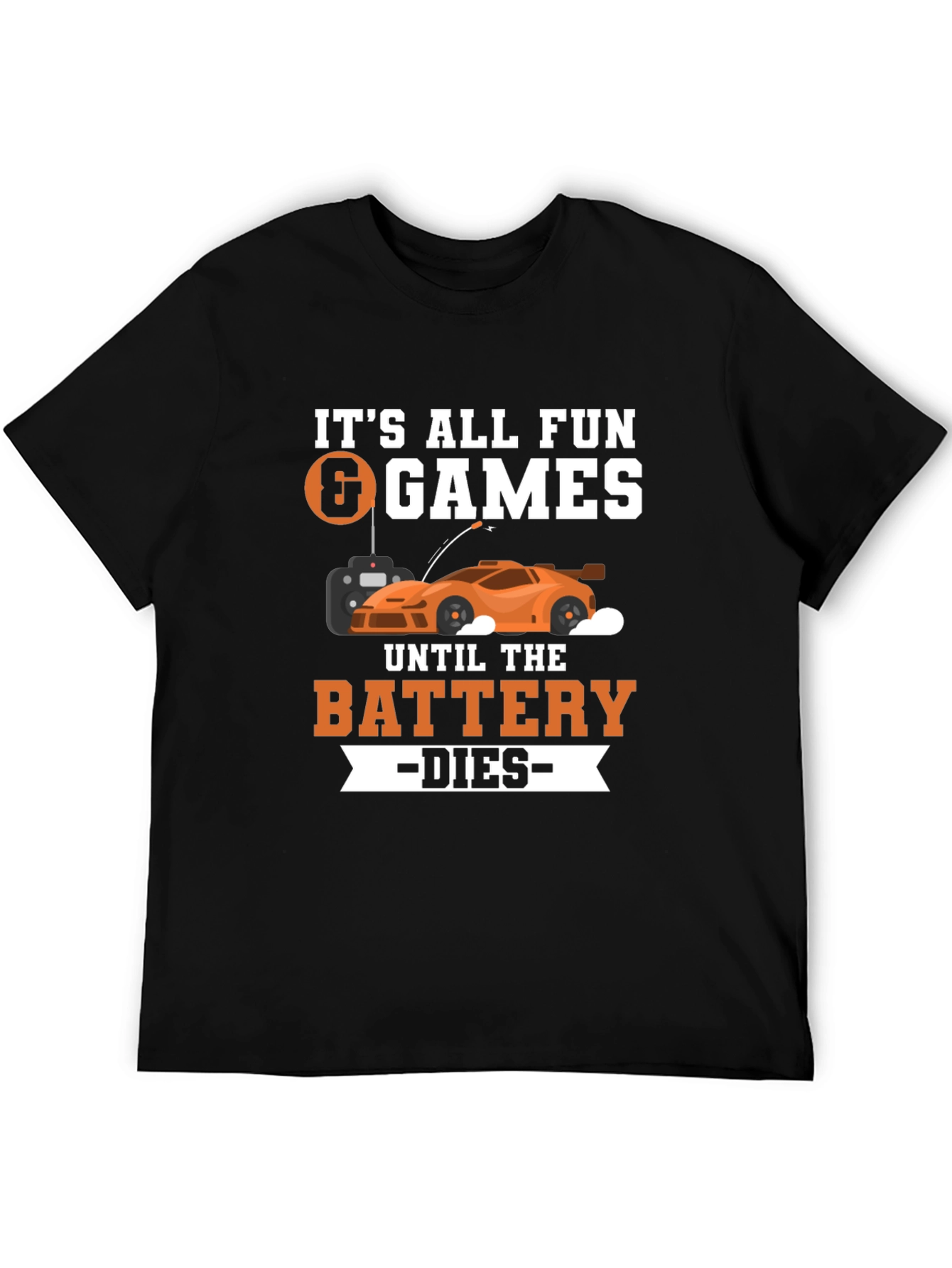 Fun & Games RC Car Battery T-Shirt
