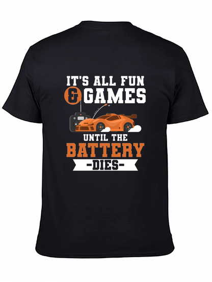 Fun & Games RC Car Battery T-Shirt