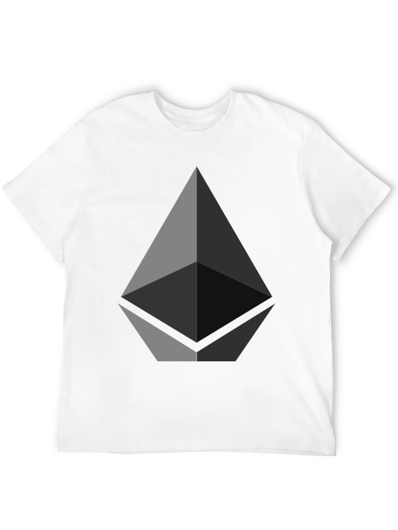 Ethereum Logo Black T-Shirt - Crypto Tee