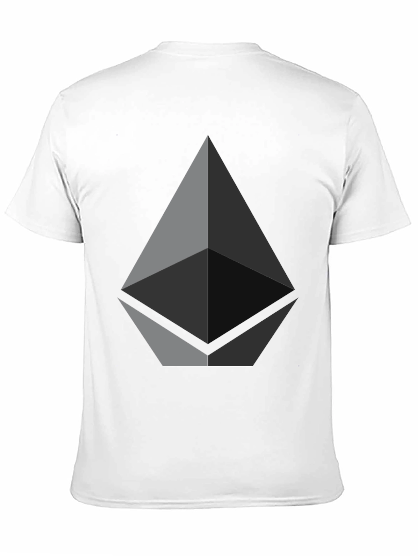 Ethereum Logo Black T-Shirt - Crypto Tee