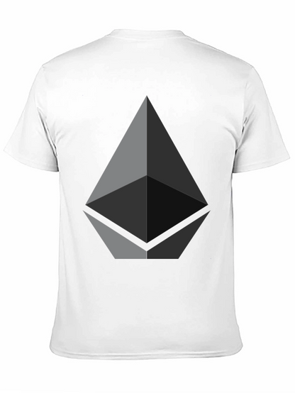 Ethereum Logo Black T-Shirt - Crypto Tee