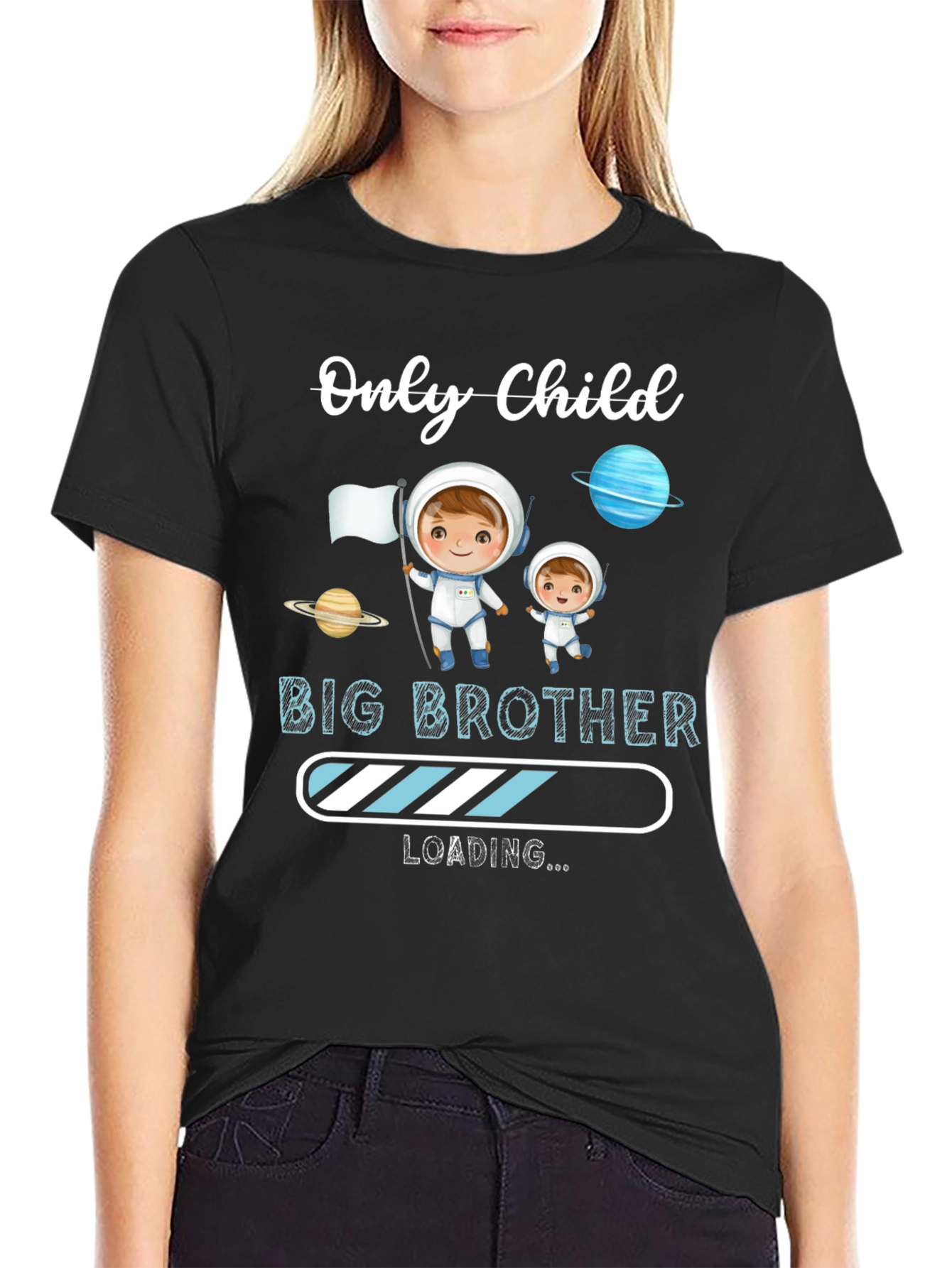 Only Child Big Brother Loading T-Shirt