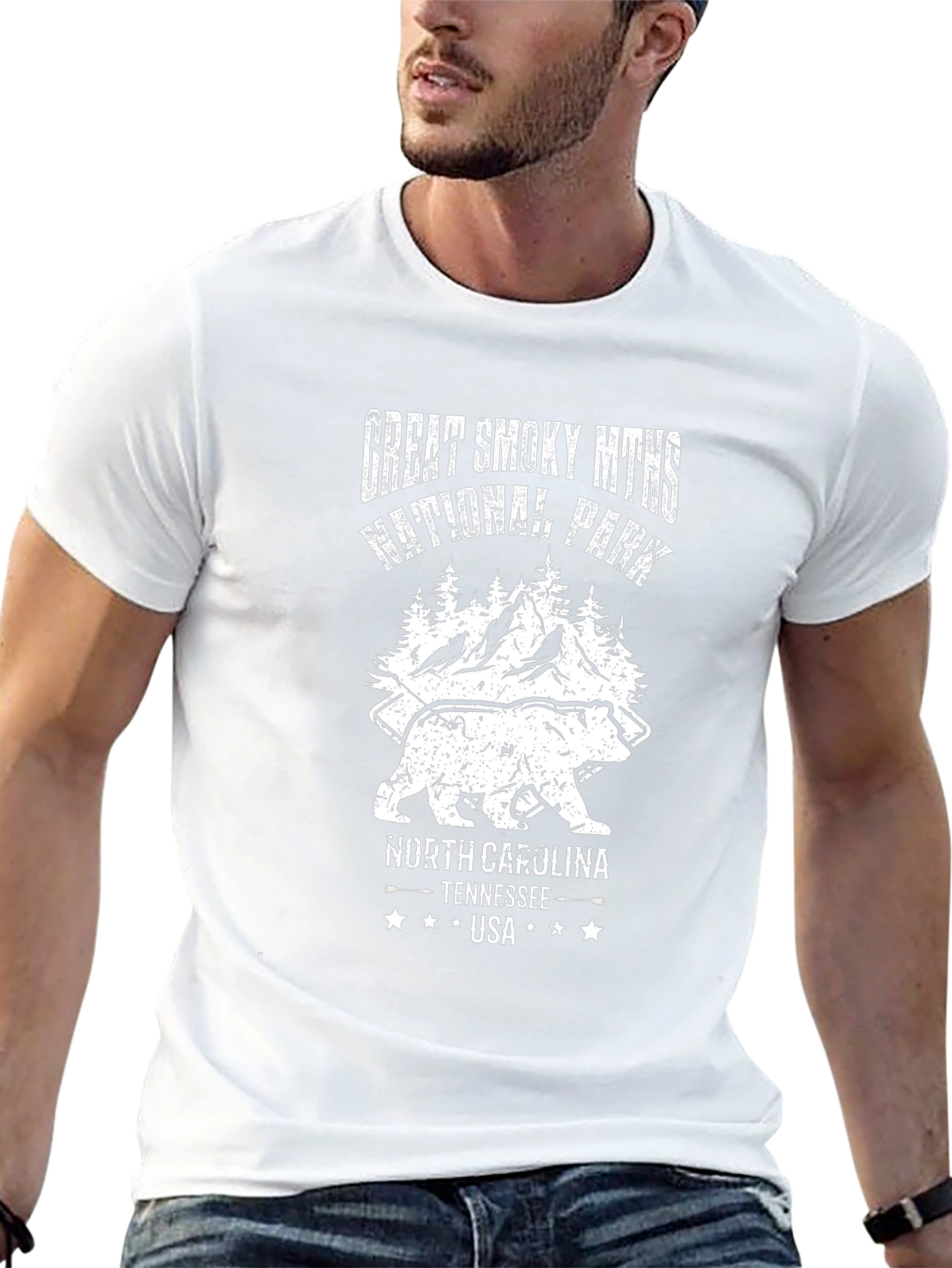 Great Smoky Mountains National Park Black T-Shirt