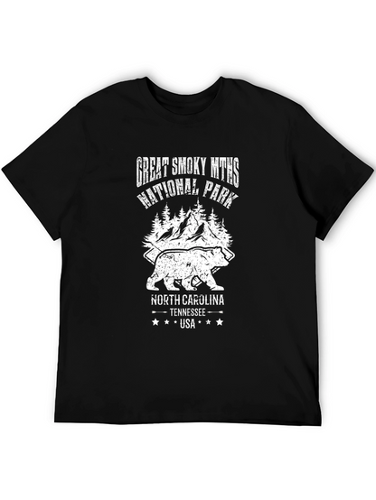 Great Smoky Mountains National Park Black T-Shirt