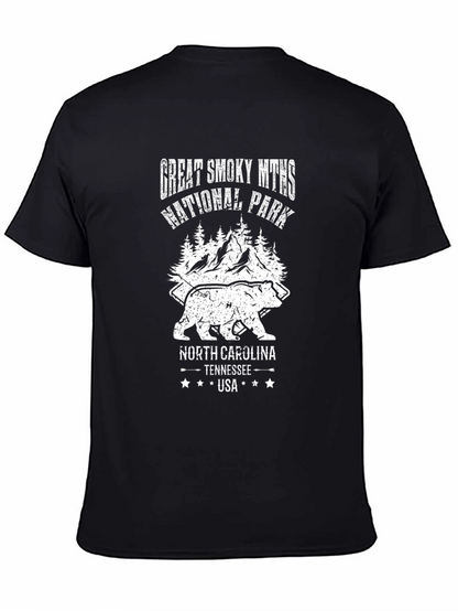 Great Smoky Mountains National Park Black T-Shirt