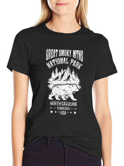 Great Smoky Mountains National Park Black T-Shirt