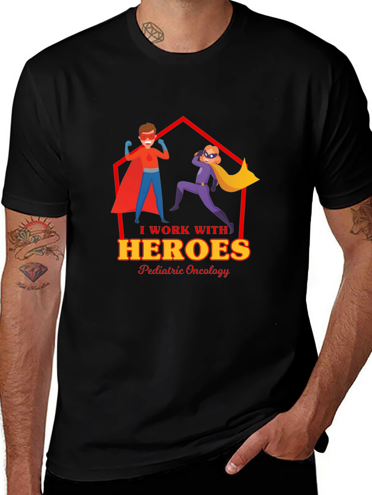 Pediatric Oncology Heroes T-Shirt