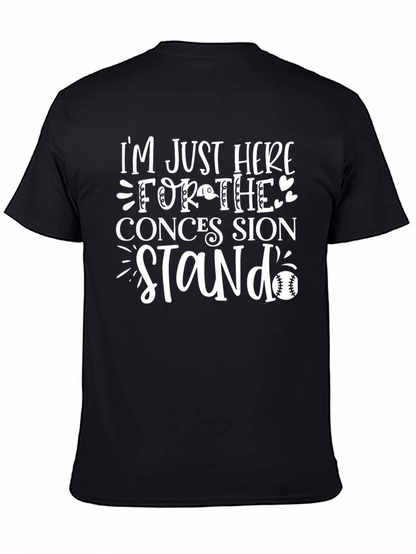 Concession Stand Baseball Fan T-Shirt