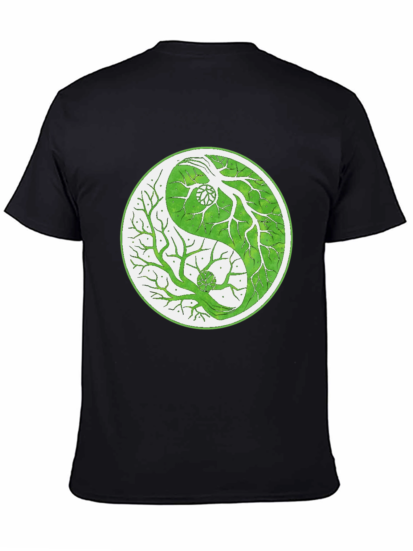 Yin Yang Tree T-Shirt - Balance & Nature