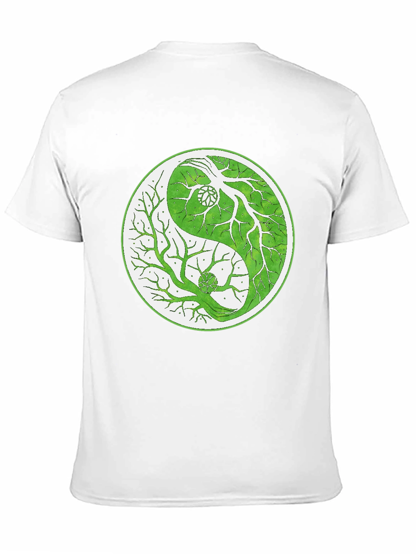 Yin Yang Tree T-Shirt - Balance & Nature