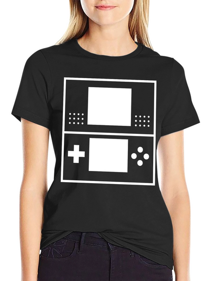Retro Gaming T-Shirt - Classic Handheld Design