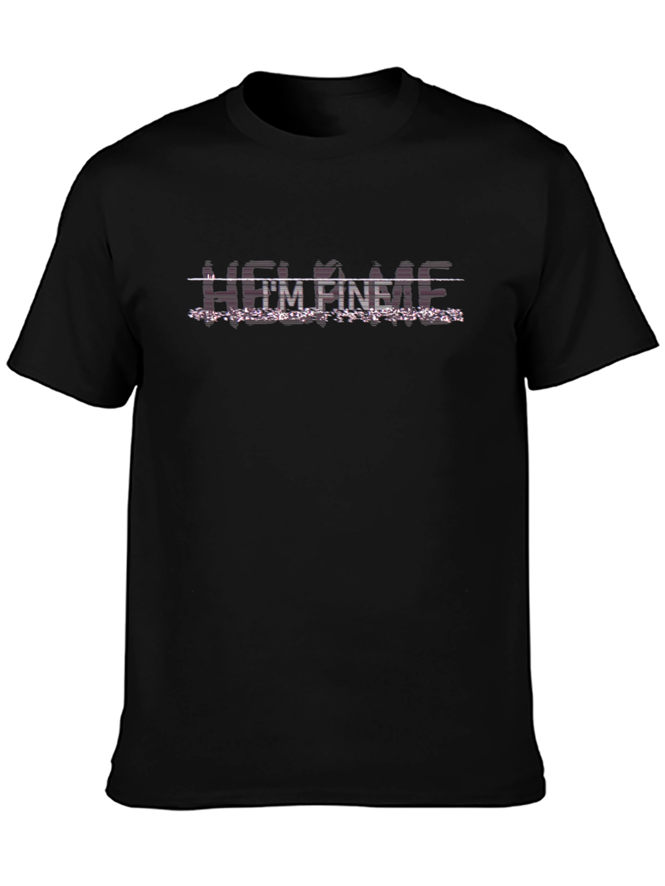 Im Fine Glitch T-Shirt - Casual Wear