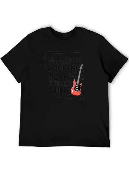 Autism Awareness Rocking to a Different Tune T-Shirt