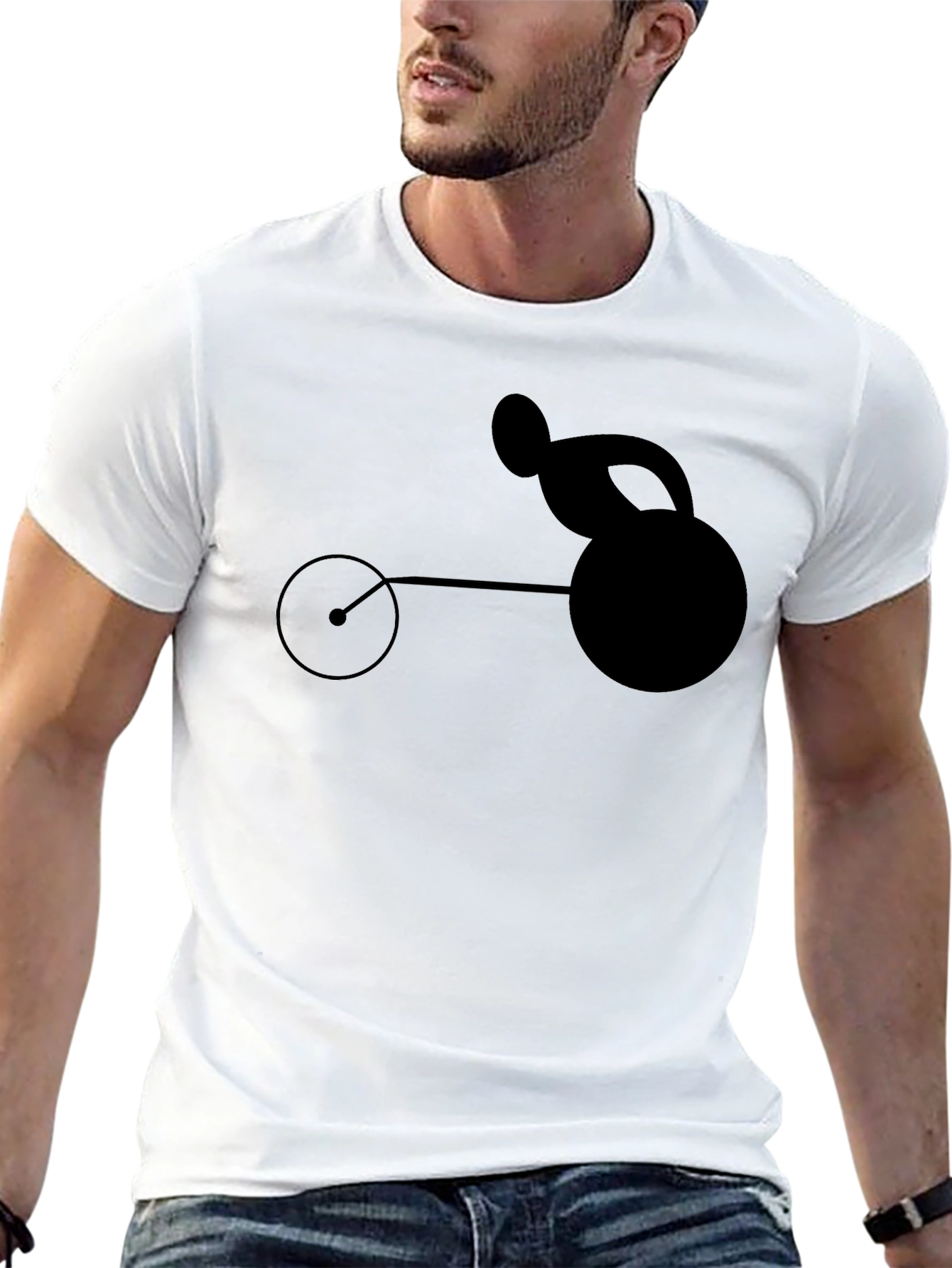 Adaptive Sports T-Shirt - Handcycle Design