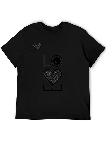 Love Graphic T-Shirt - Modern Casual Tee