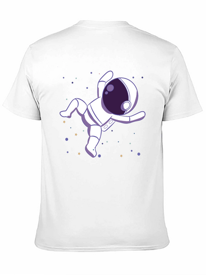 Astronaut in Space Graphic Tee - Black
