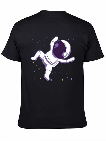 Astronaut in Space Graphic Tee - Black