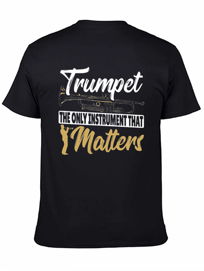 Trumpet Instrument Graphic Tee for Musicians