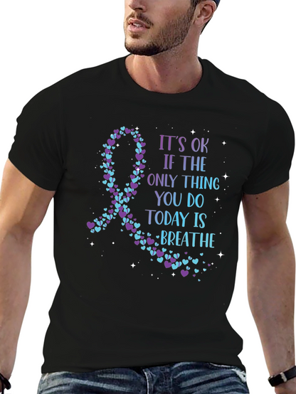 Mental Health Awareness Ribbon T-Shirt
