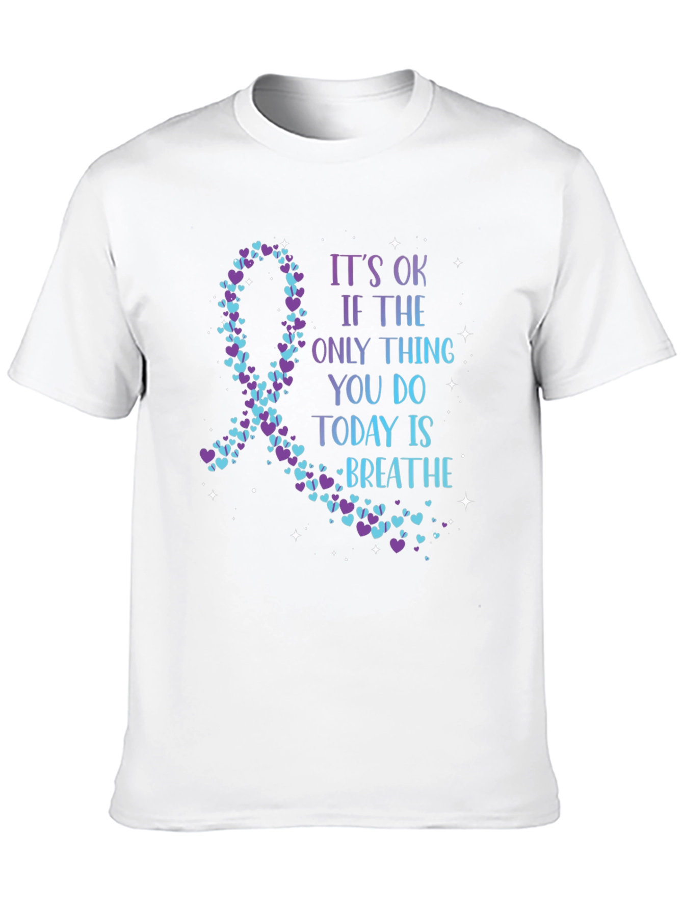Mental Health Awareness Ribbon T-Shirt