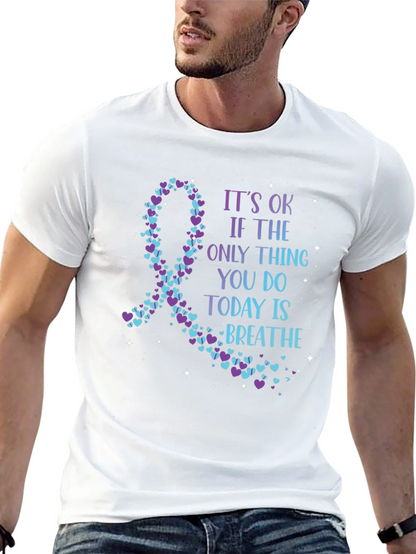 Mental Health Awareness Ribbon T-Shirt
