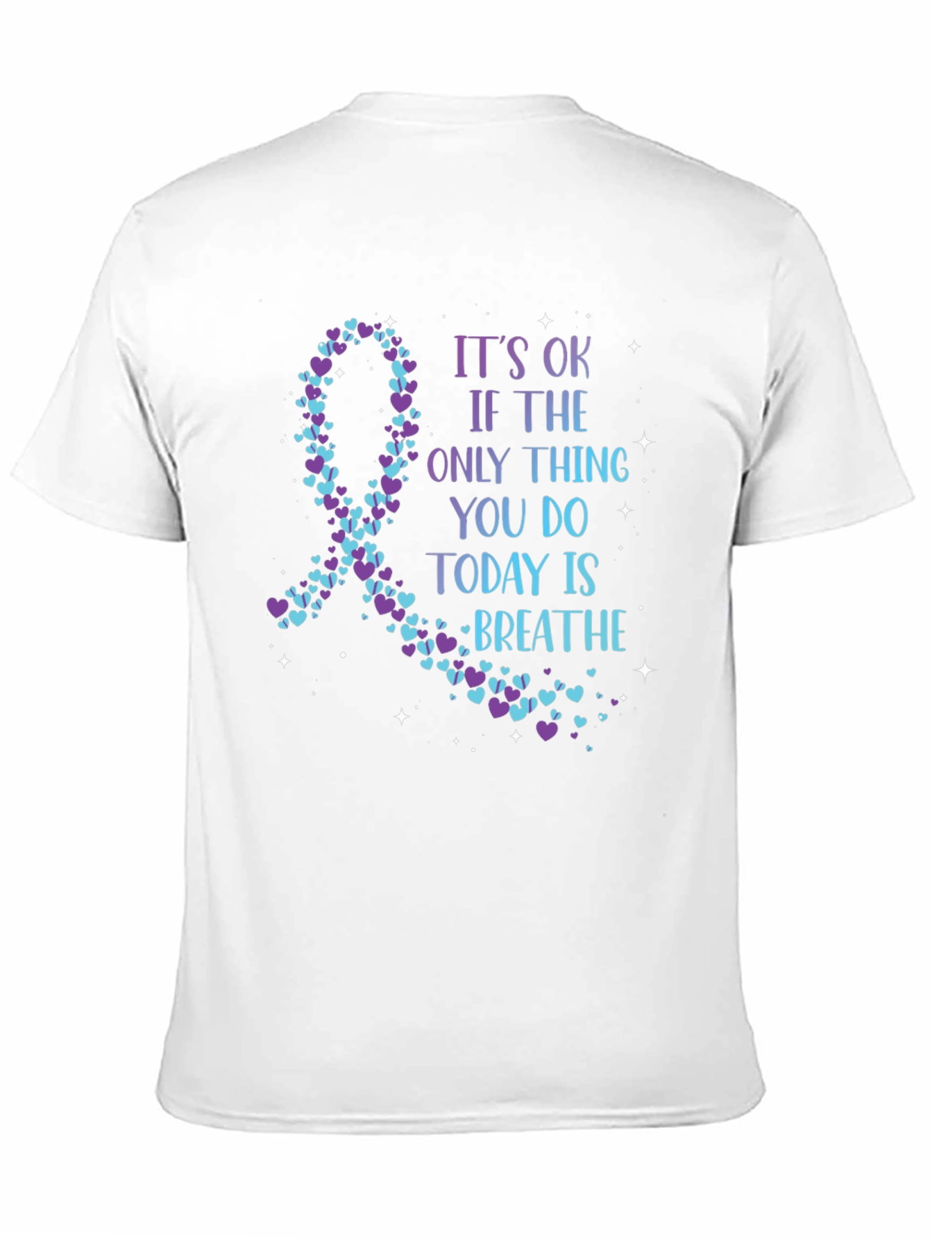 Mental Health Awareness Ribbon T-Shirt