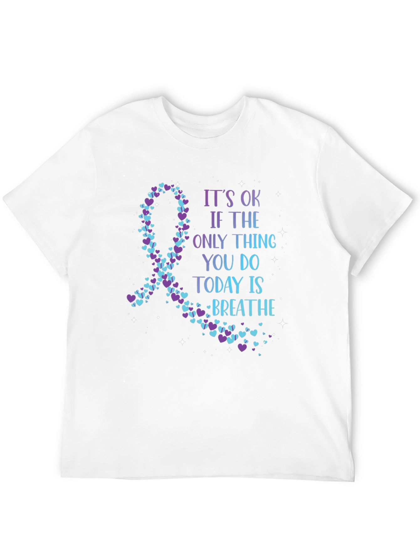 Mental Health Awareness Ribbon T-Shirt